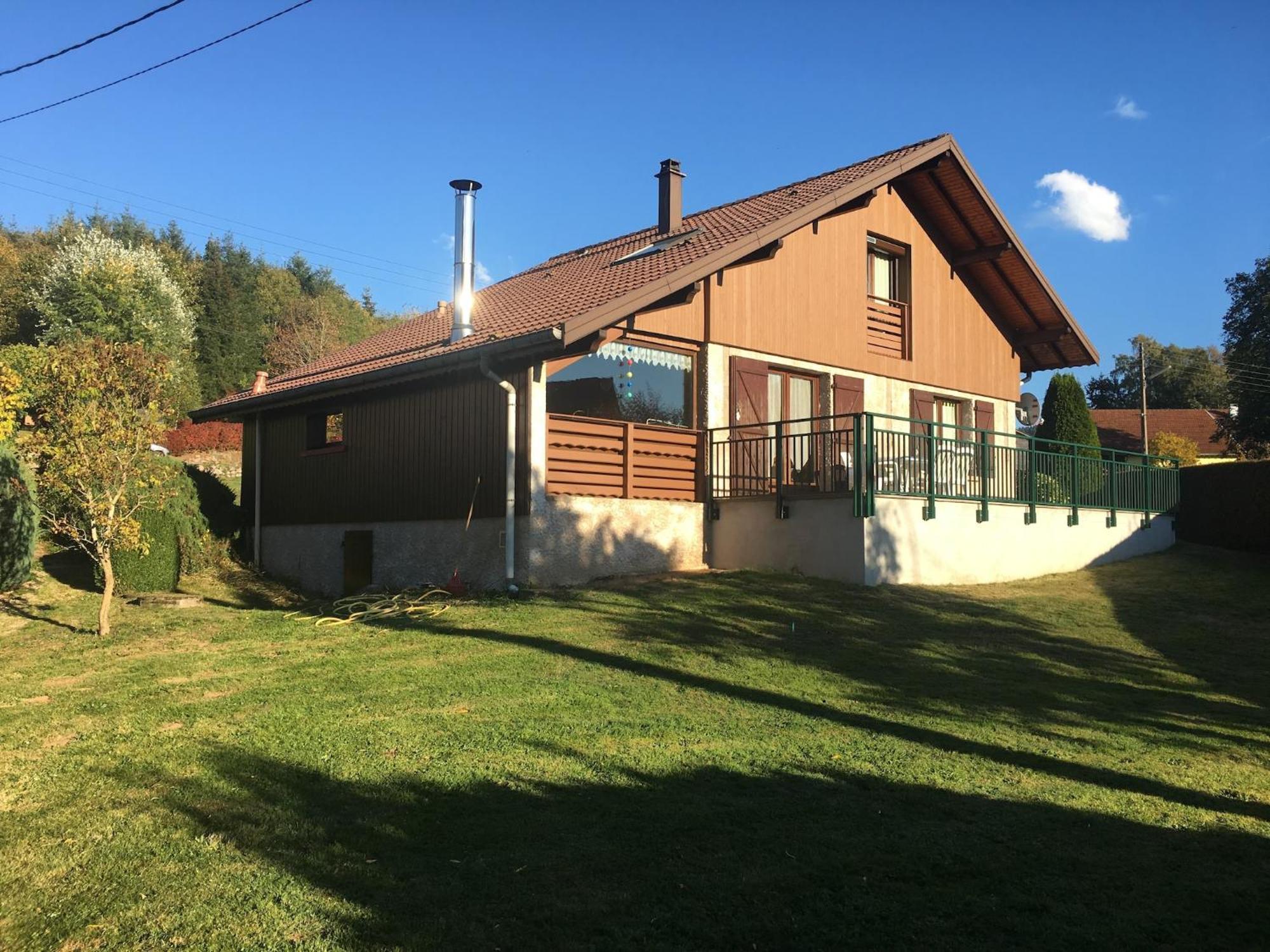 Elegant Chalet In Gerb Pal In Cosy Environment Gerbépal Zewnętrze zdjęcie