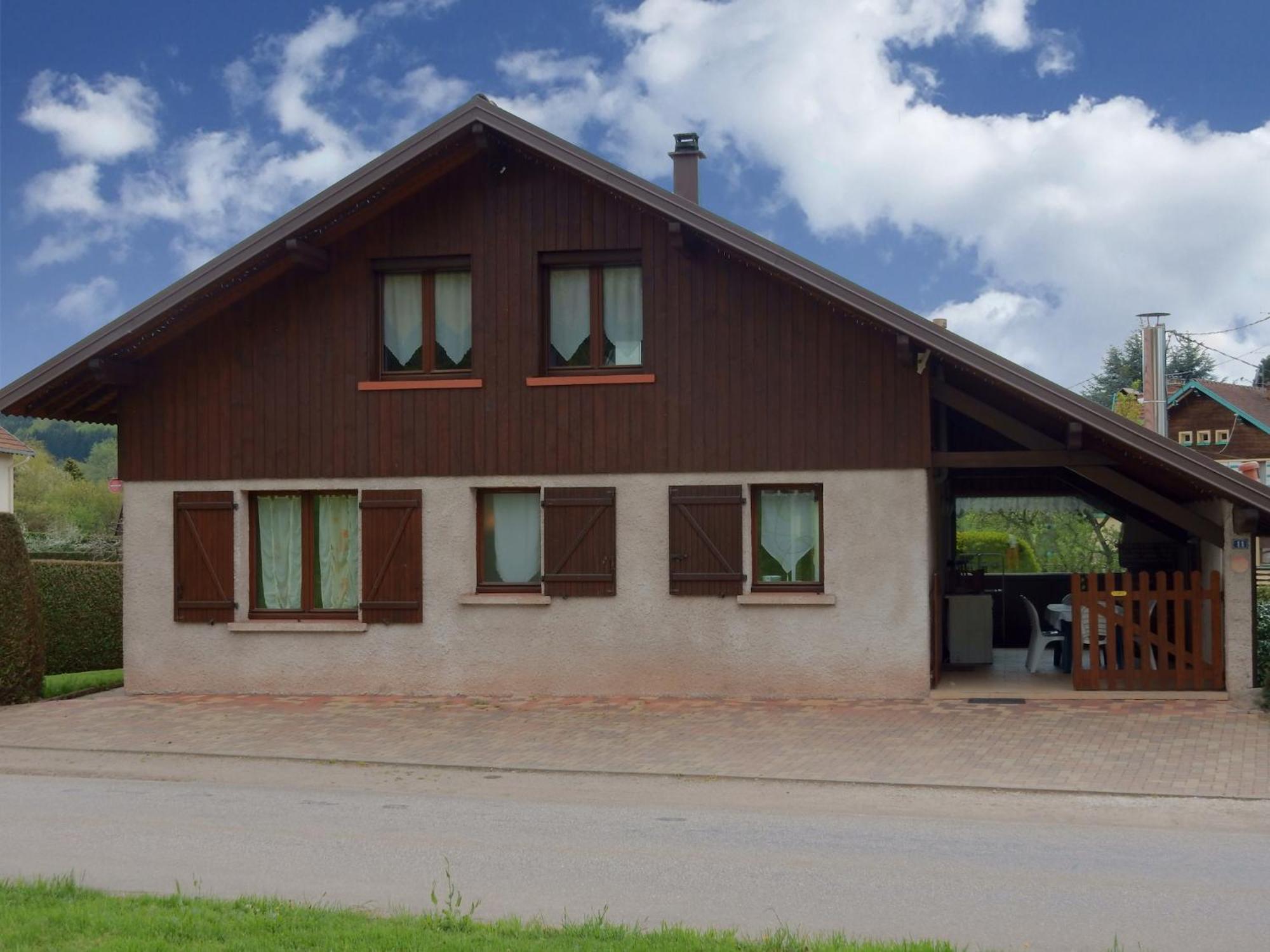 Elegant Chalet In Gerb Pal In Cosy Environment Gerbépal Zewnętrze zdjęcie